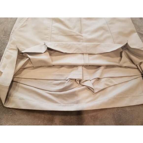 Izod Golf Womens Classic Skort Size 6 Gray Activewear Pleats Front  Stretch - Picture 3 of 6